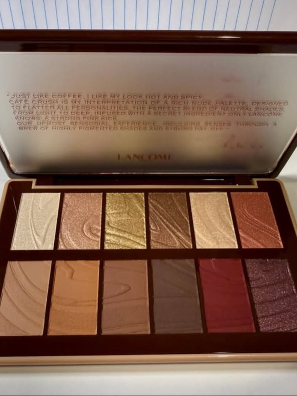 Lancome Idole Cafe Crush Eyeshadow Palette